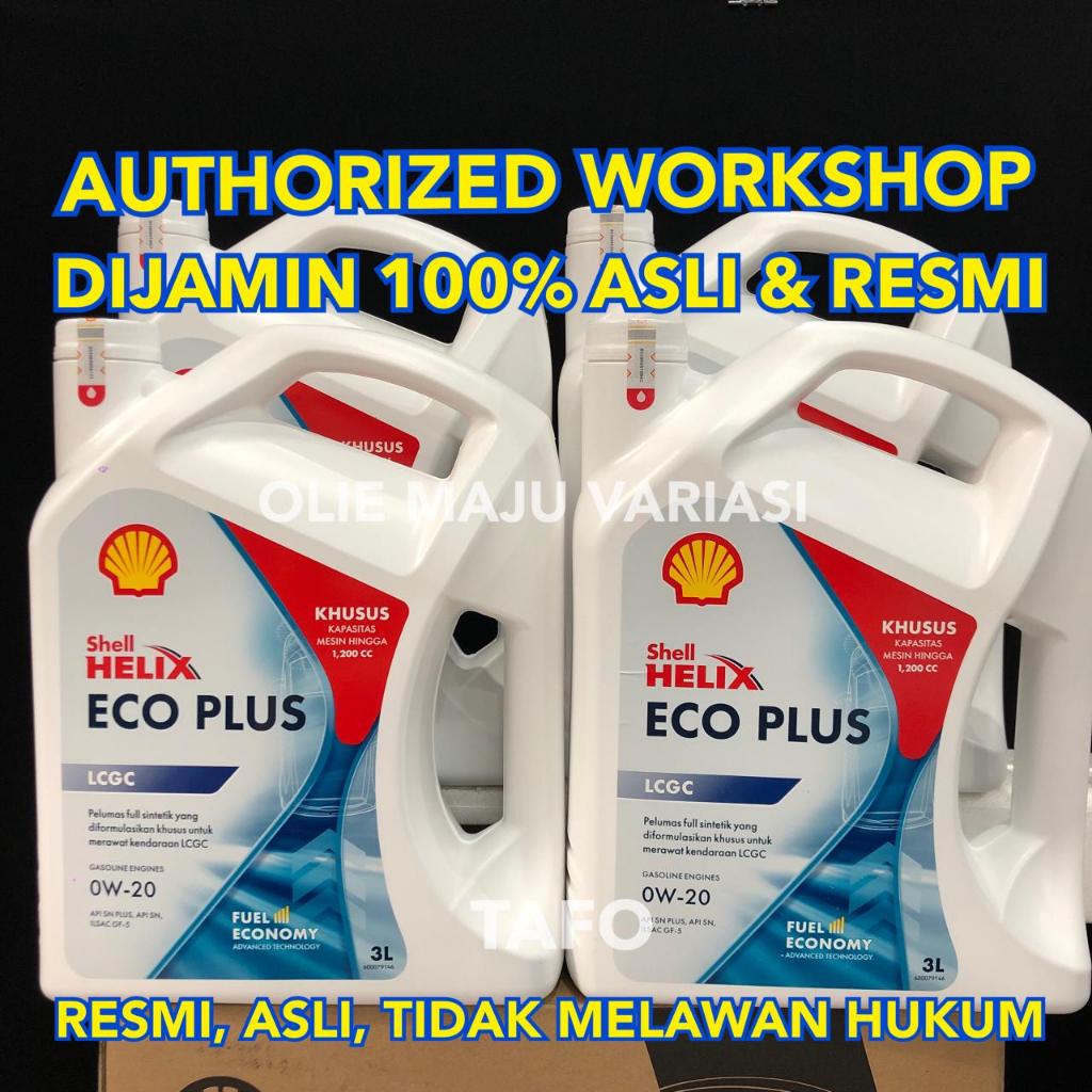 SHELL HELIX ECO PLUS 0W-20 LCGC / HELIX ECO PLUS 0W20 ORIGINAL
