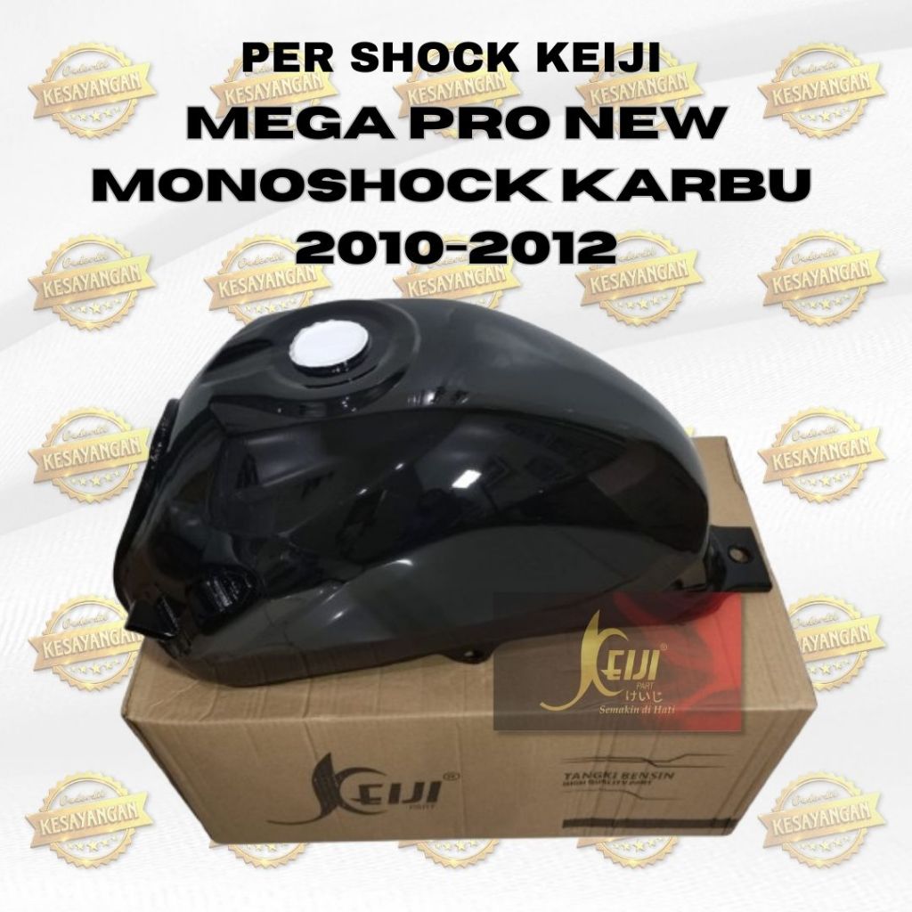 TANGKI BENSIN HONDA MEGAPRO NEW MONOSHOCK KARBU 2010-2012 MEGAPRO KEIJI (OK)