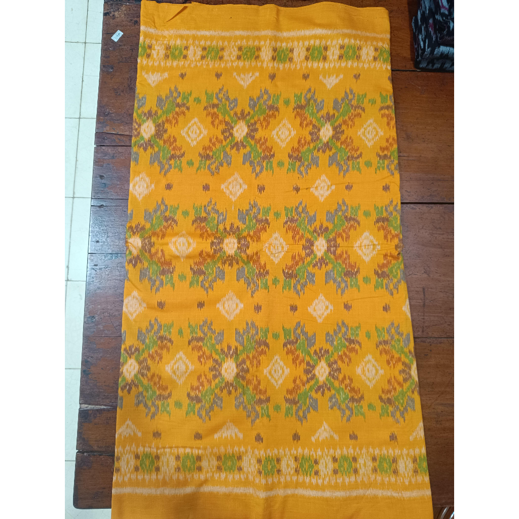 Kain Tenun Endek PREMIUM meteran Asli Troso Jepara / Kain Tenun Ikat/ Kain Tenun Tradisional