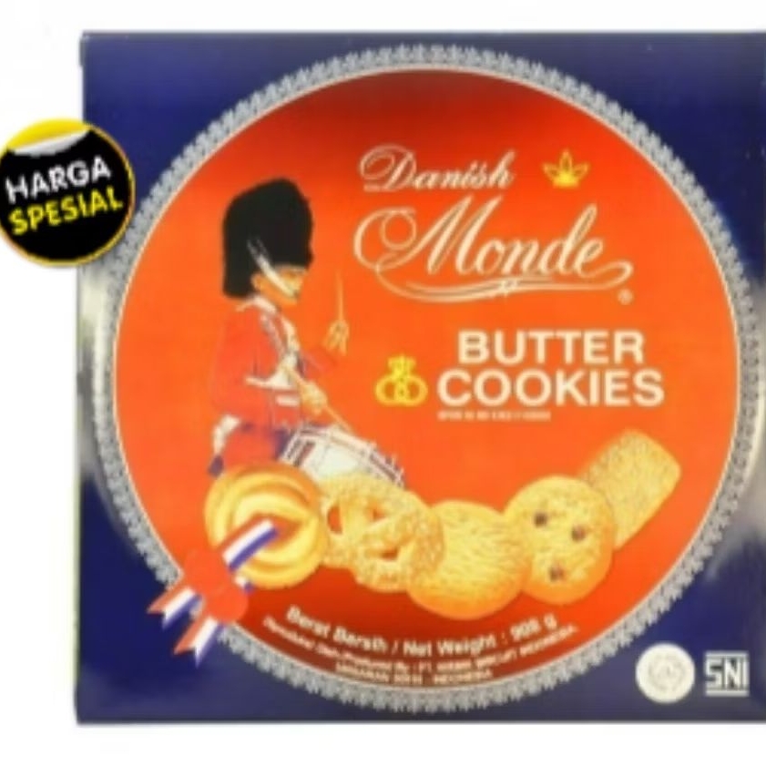 Monde Biscuit Butter Cookies Kaleng 908gr