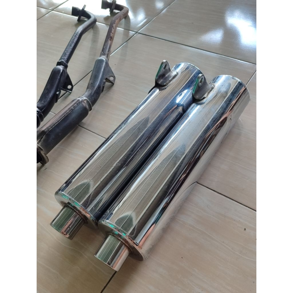 Silincer Supra X 125 original copotan