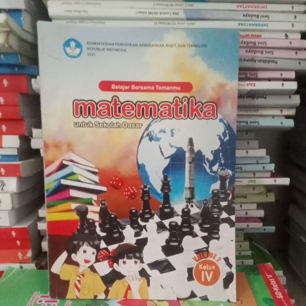 buku matematika untuk SD kelas 4 semester 2 penerbit BSE
