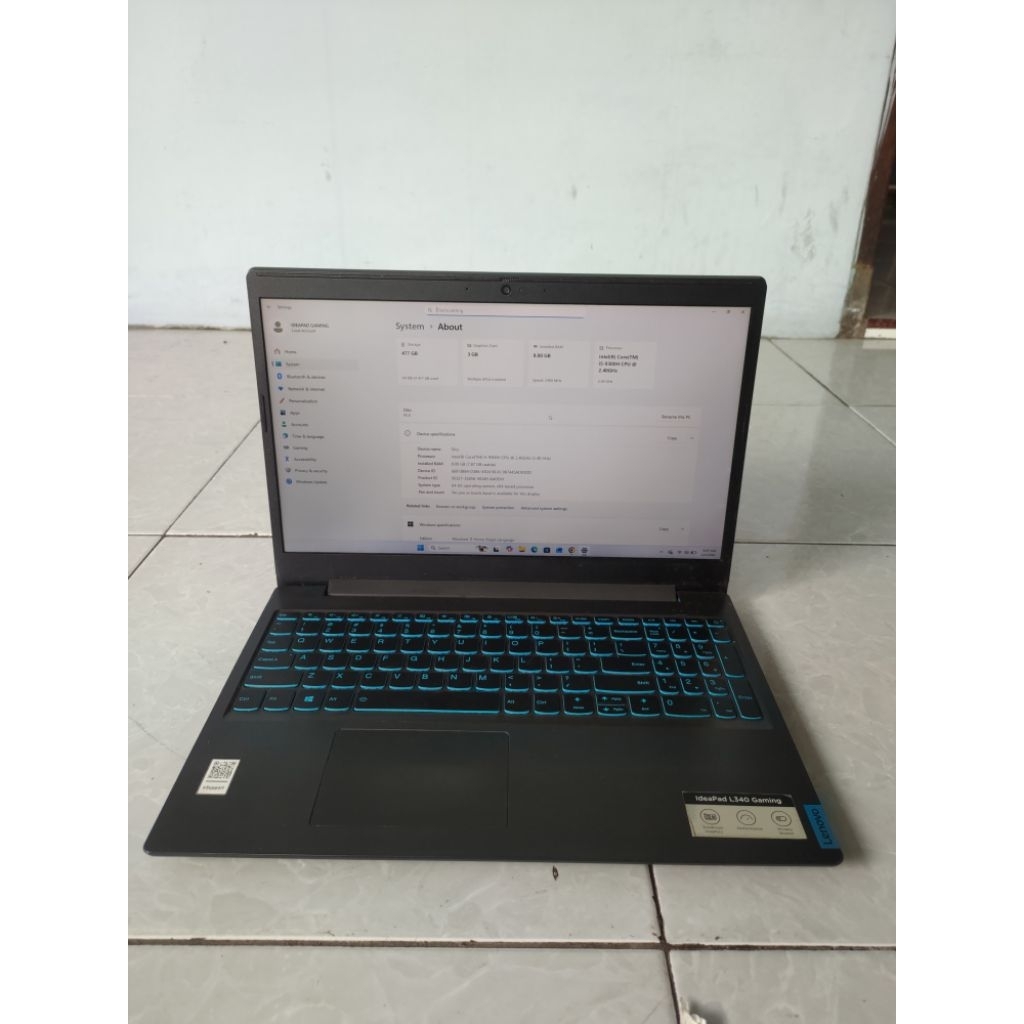 Laptop LENOVO Ideapad L340 Gaming