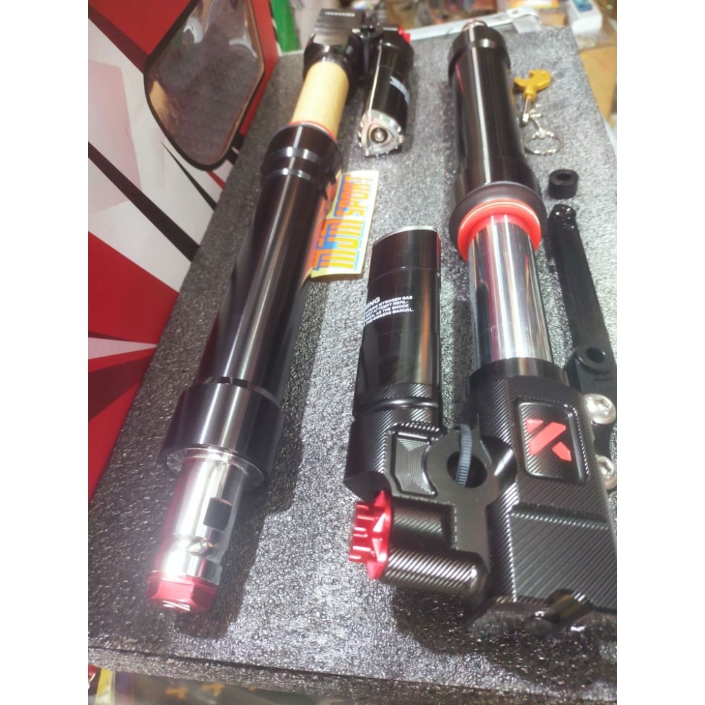 Shock depan Kyta Up Side Down Beat Scoopy Vario
