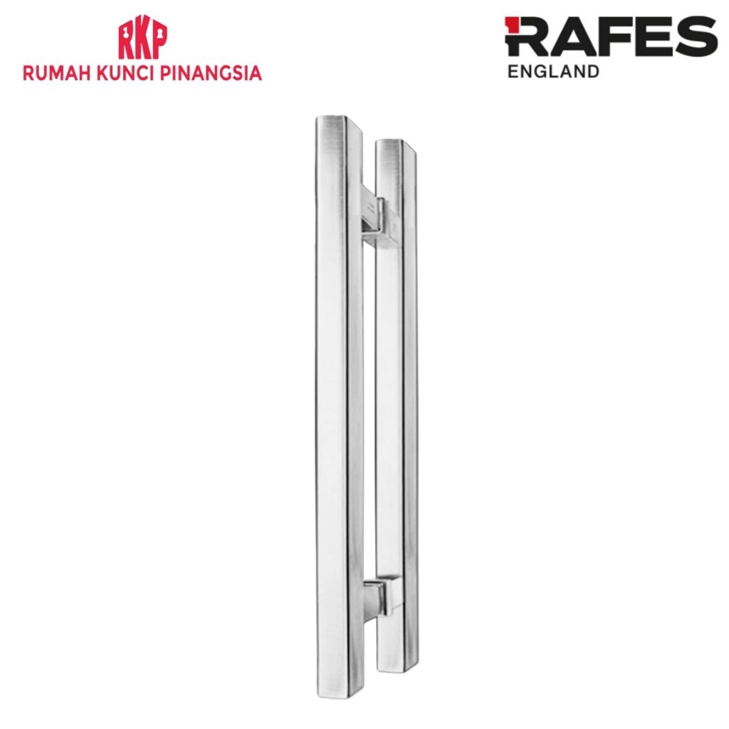 Pull Handle Gagang Pintu Tarik 50 / 150 cm Silver Stainless Steel SUS 304 RAFES HK 6775 / HK 6785