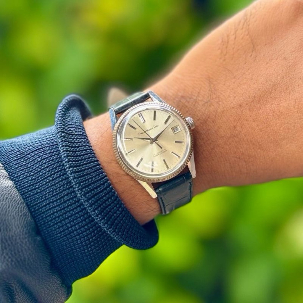 Jam tangan super langka citizen homer date. Super rare vintage citizen homer date 17 jewels parawate