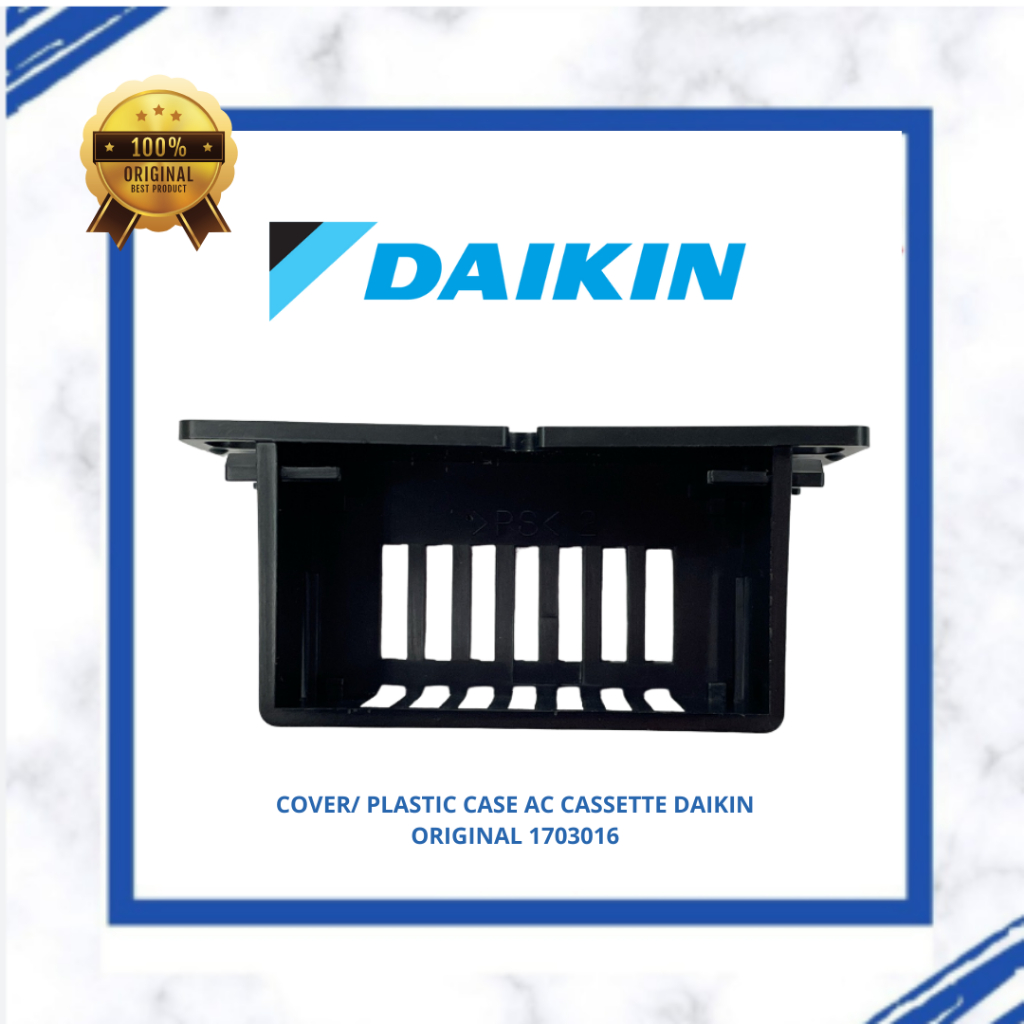 COVER/ PLASTIC CASE AC CASSETTE DAIKIN FCNQ42MV14 ORIGINAL 1703016 ( LOKSI E7 )