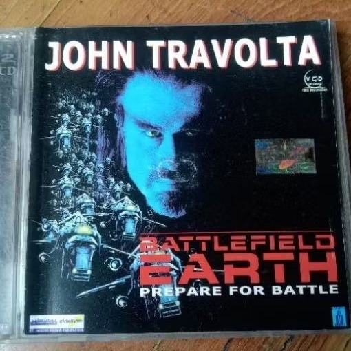 VCD ORIGINAL BATTLE FIELD EARTH FEAT JOHN TRAVOLTA TEKS INDONESIA