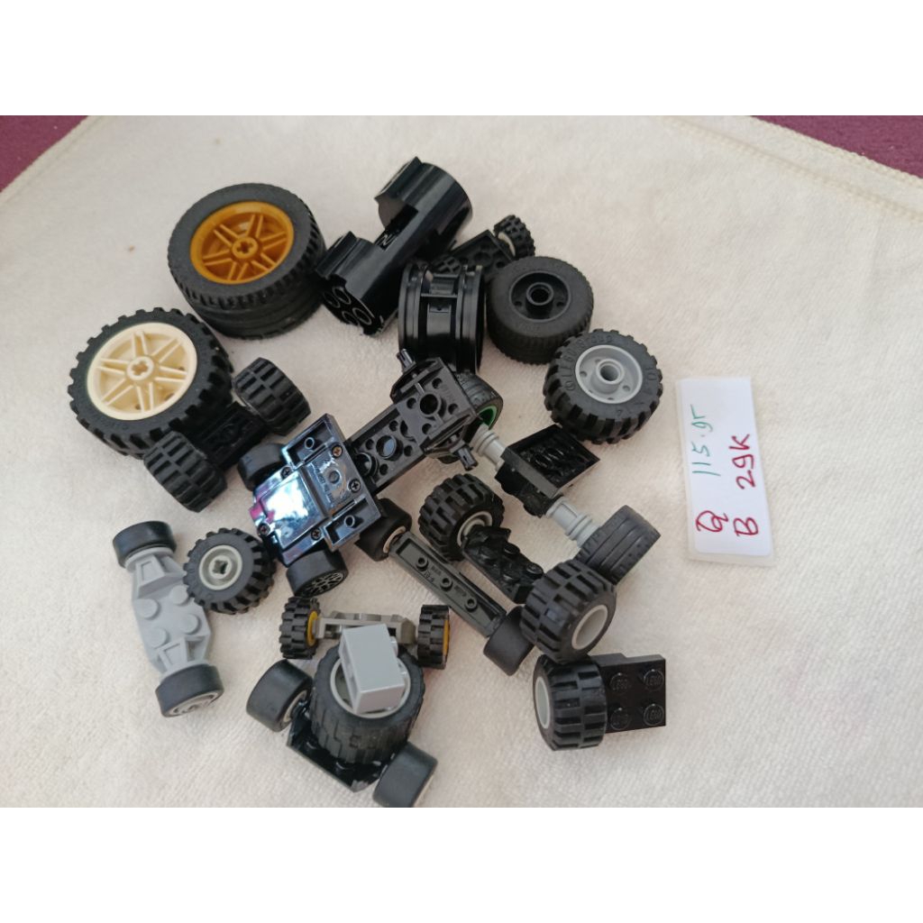 paket hemat part lego ban buat tambahan yang hobby merakit kreatifitas dapat sesuai foto