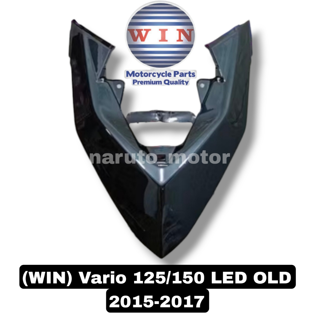 WIN - PANEL DASI TAMENG BESAR VARIO 125 150 LED OLD 2015-2017 HITAM ORIGINAL WIN