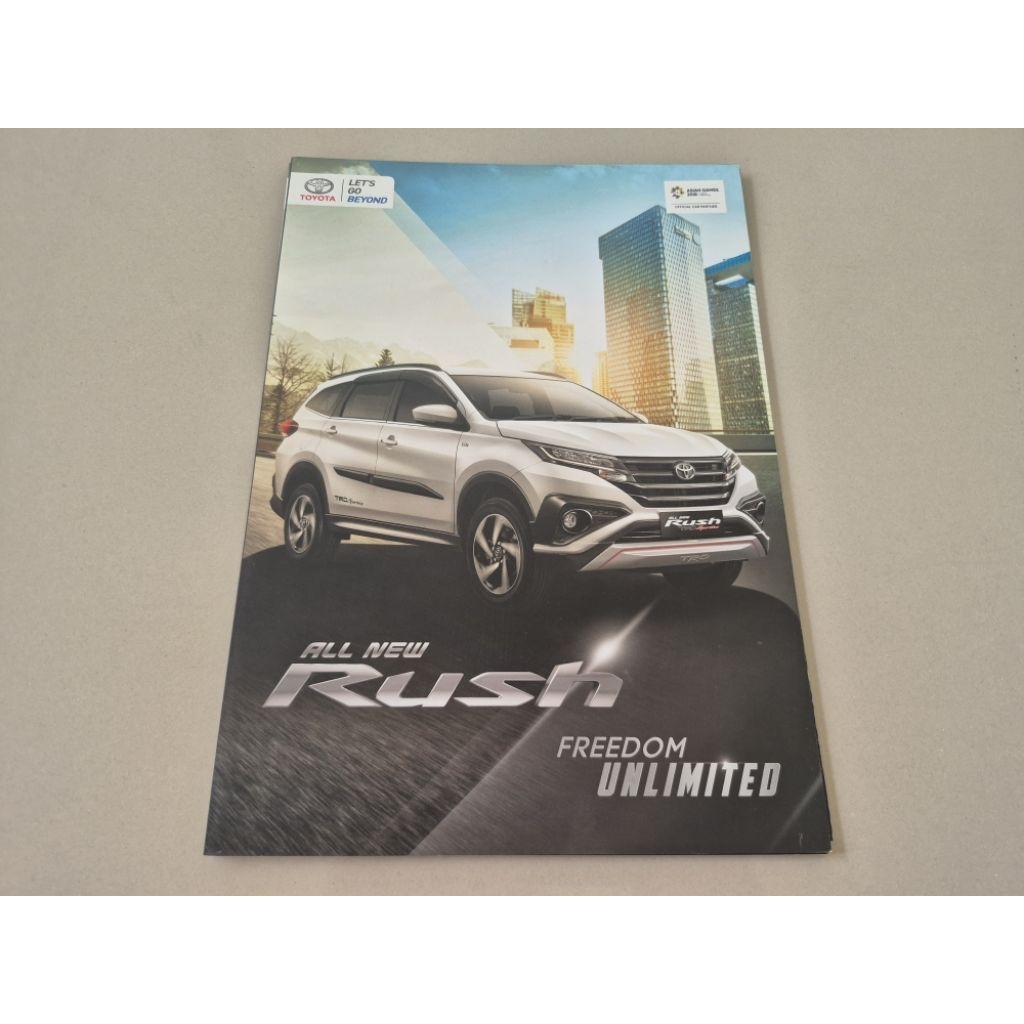 brosur katalog mobil toyota rush 2018 leaflet
