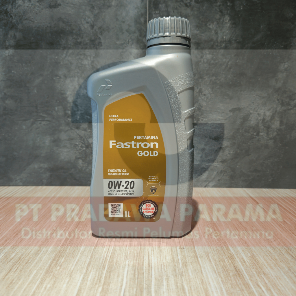 Pertamina Fastron Gold 0w-20 1 Liter - Oli Mesin Mobil Original