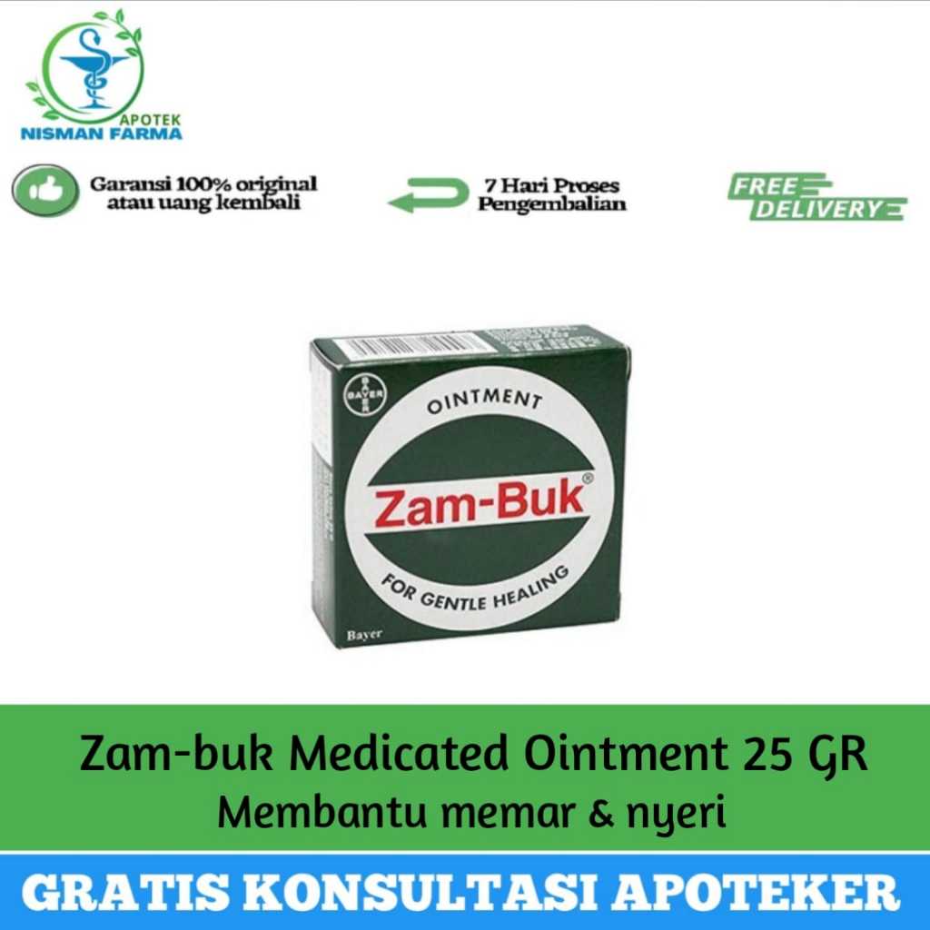 Zam Buk Ointment 25 g I salep untuk membantu mengurangi memar
