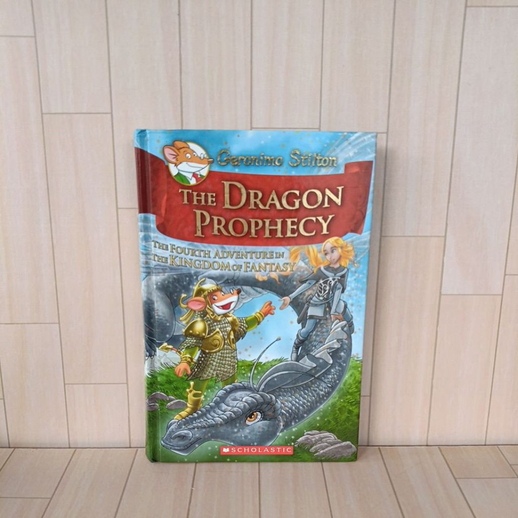 Buku Bacaan Anak Geronimo Stilton berjudul The Dragon Prophecy Hardcover