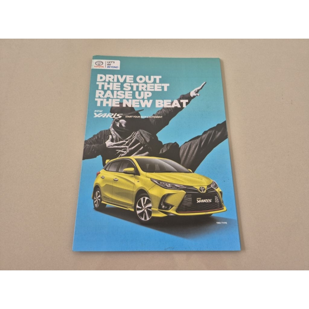 brosur katalog mobil toyota yaris 2020 leaflet