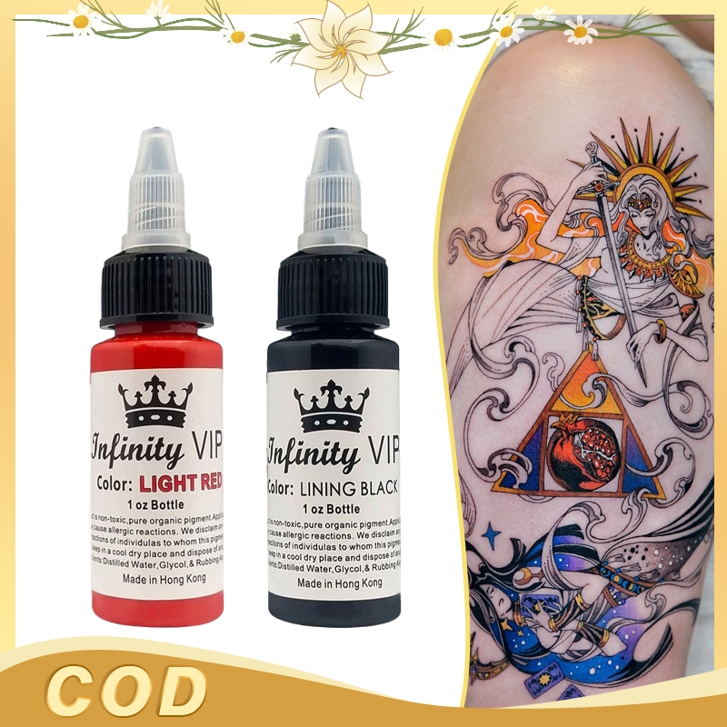 30ml Pigmen Tato Sulam Permanen INFINITY Pigmen Khusus Tato Kecil Untuk Tato Sulam Permanen