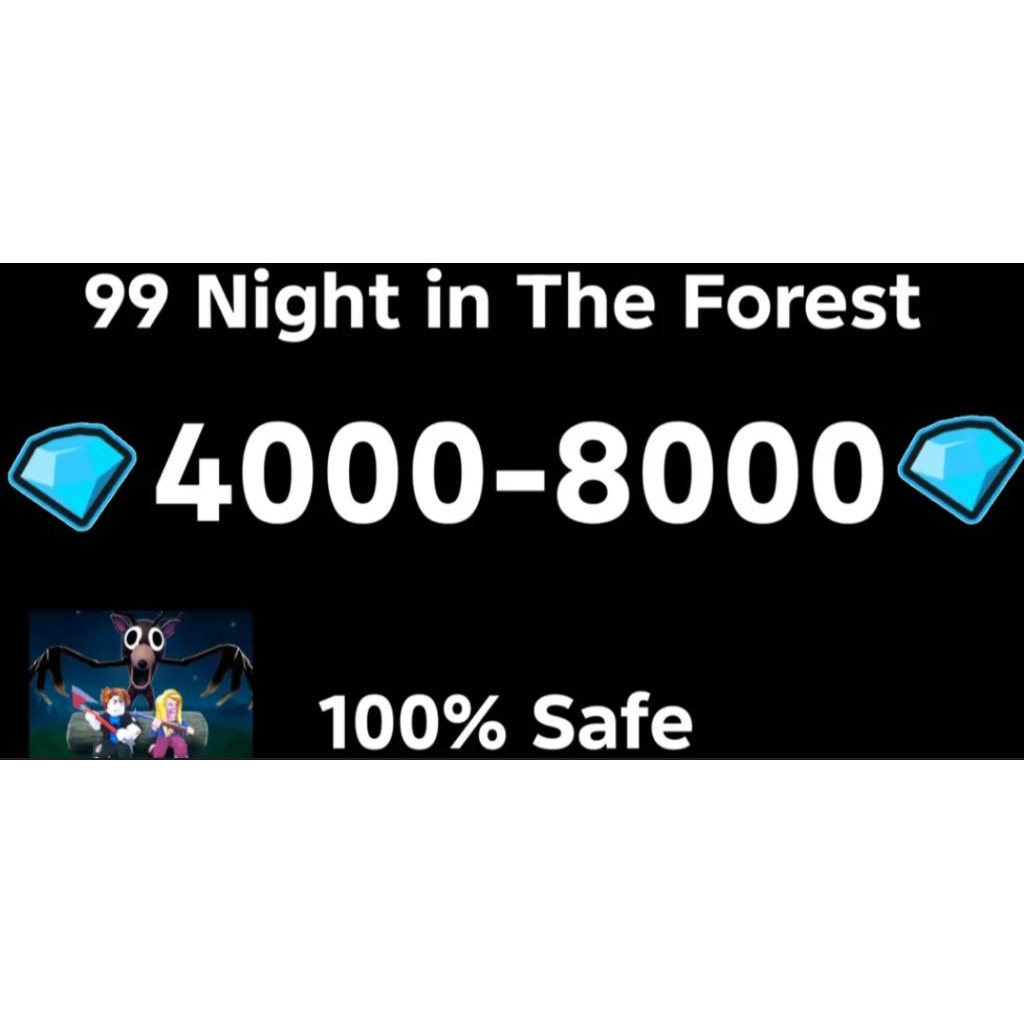 Akun 99 Night in The Forest 4000-8000 Diamonds