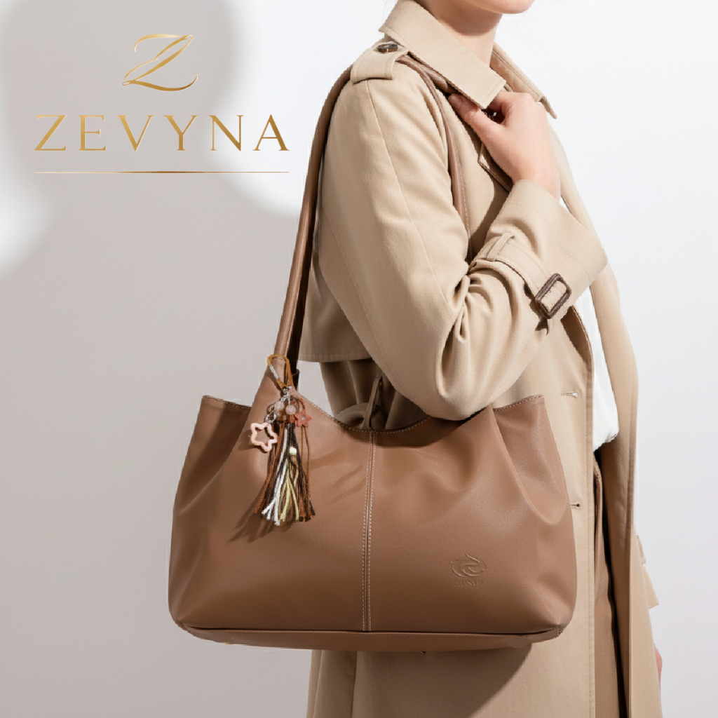 ZEVYNA - HANNA Tas Wanita / Tas Bahu Wanita / Tas Kuliah Cewek / OOTD Cewek / Totebag Kuliah Tote Ba
