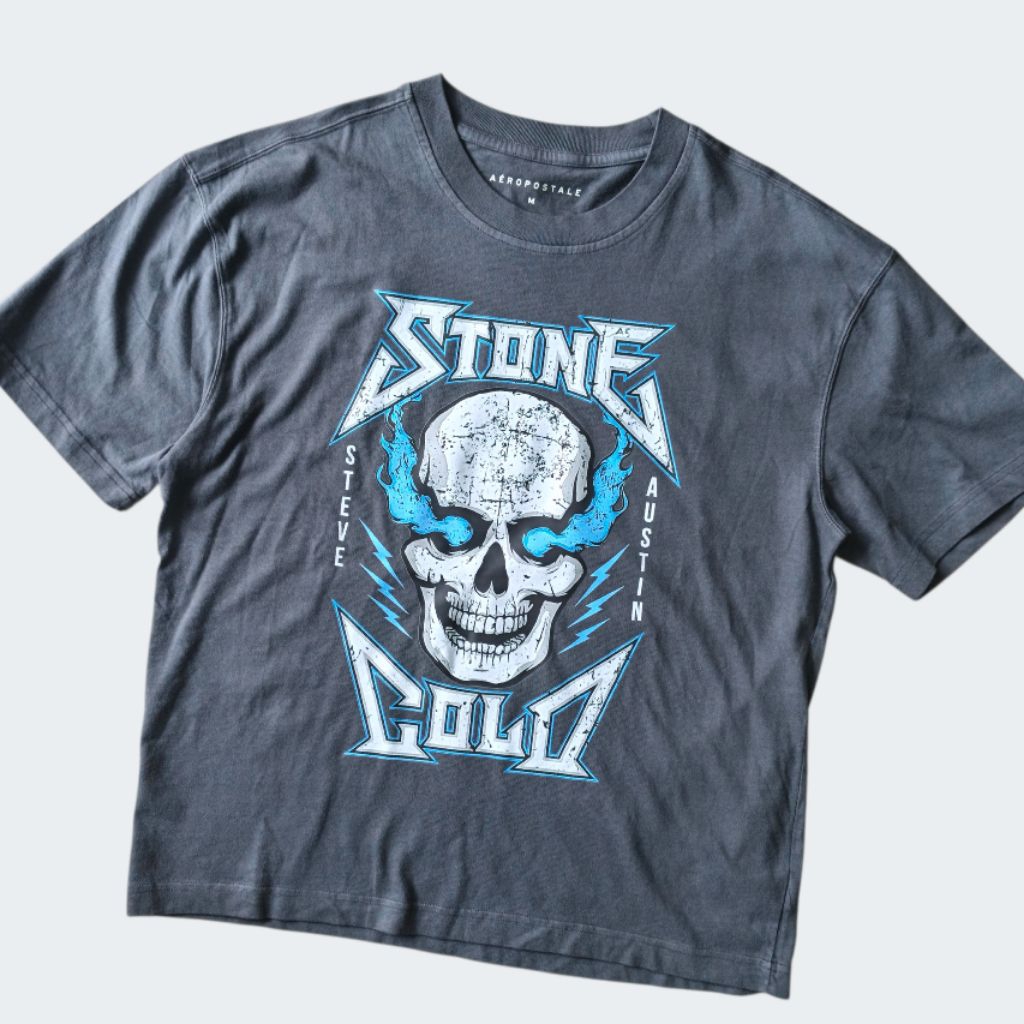 Kaos Boxy Oversized WWE STONE COLD