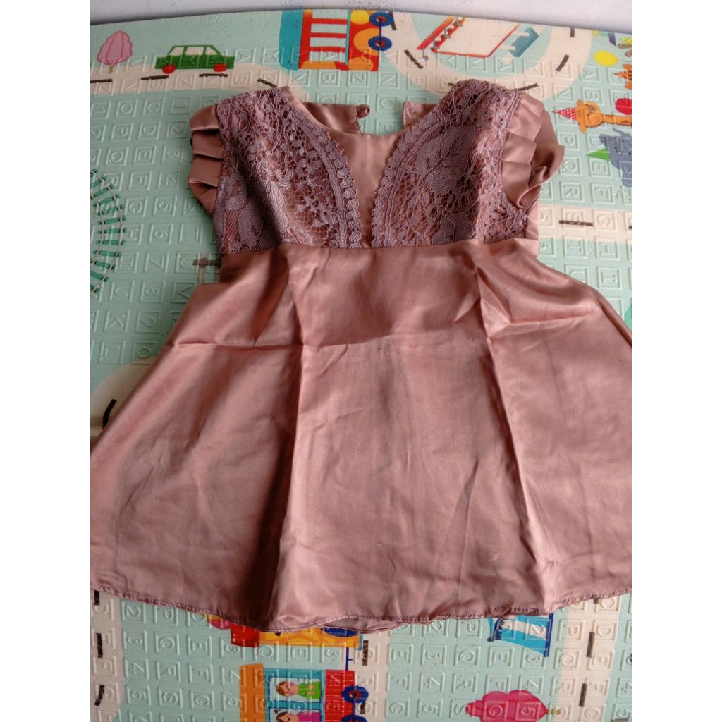PRELOVED DRESS BAYI//DRESS BRUKAT//PESTA