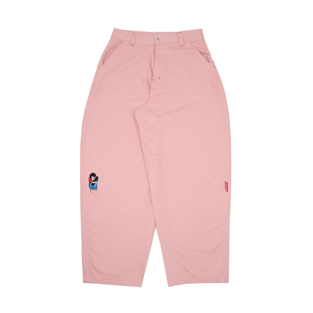 Prince Pants Non Elastic Waist - Pink - Principle