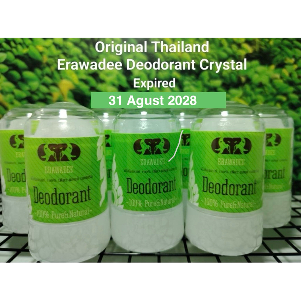 Erawadee Crystal Deodorant Thailand Original dan Coconut