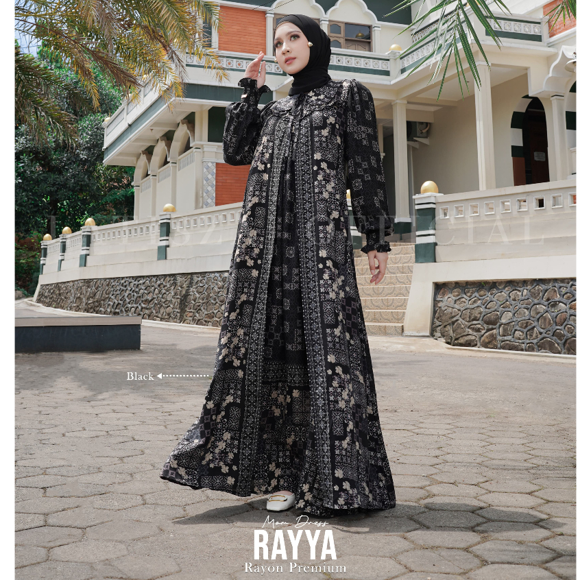 Rayya Dress Mom dan Kids Rayon premium Latisza