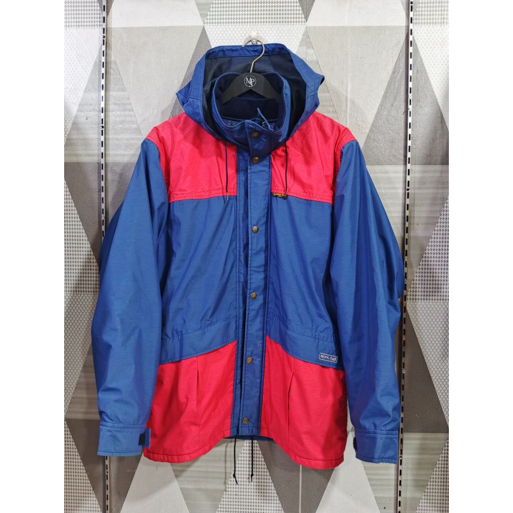MONTBELL GORE-TEX THINSULATE HOODIE VINTAGE JACKET FULL INNER