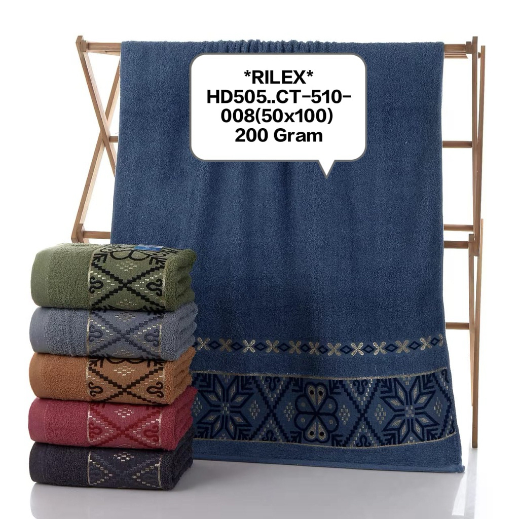 *RILEX* HANDUK RILEX (50x100) 200 Gram