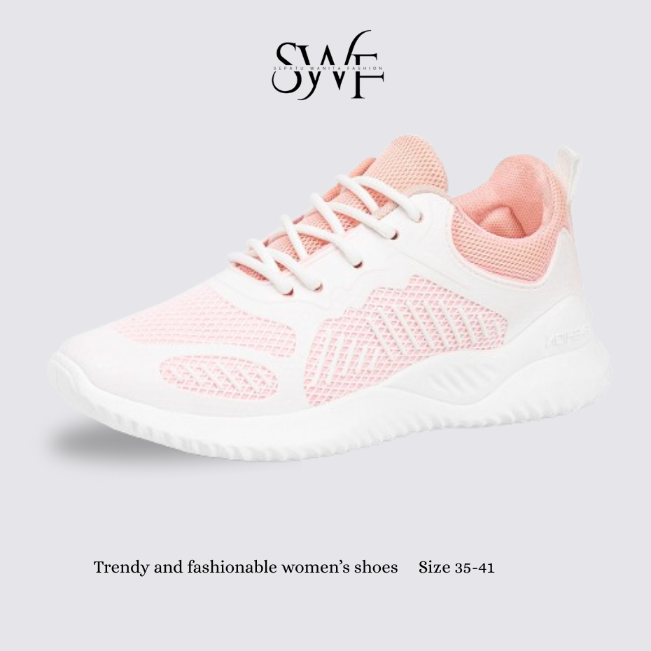 SP-093 Sneakers Wanita Korea Sport Training Sepatu Olahraga Cewek TERBARU