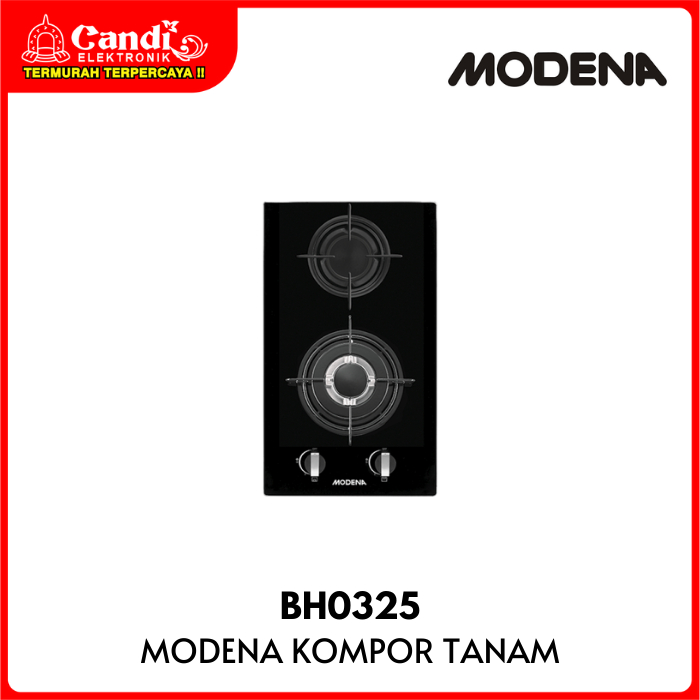 MODENA Kompor  Gas Tanam 2 Tungku  BH0325