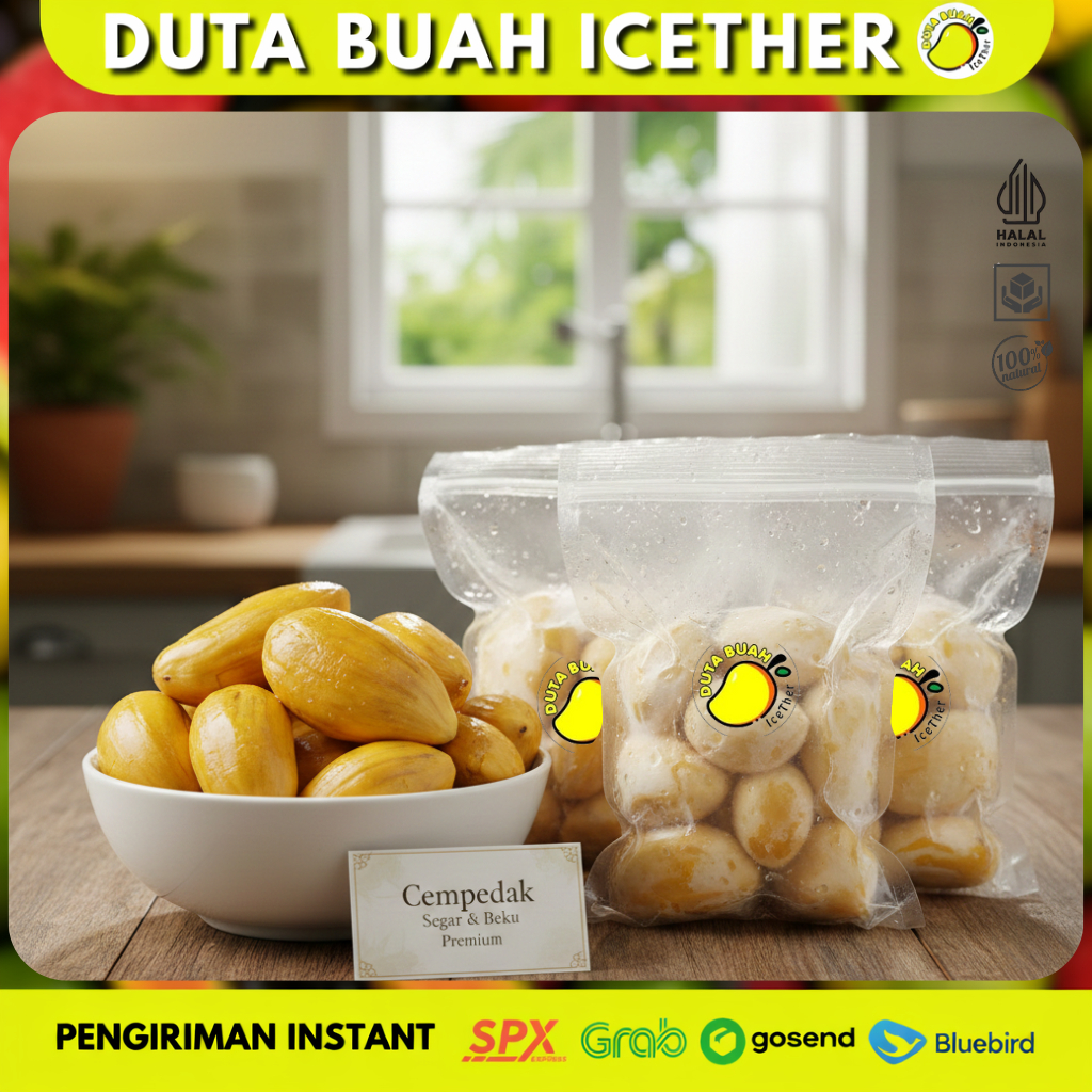 Cempedak Frozen Fruit 500g – Buah Beku Segar Siap Konsumsi | Duta Buah Icether Bandung