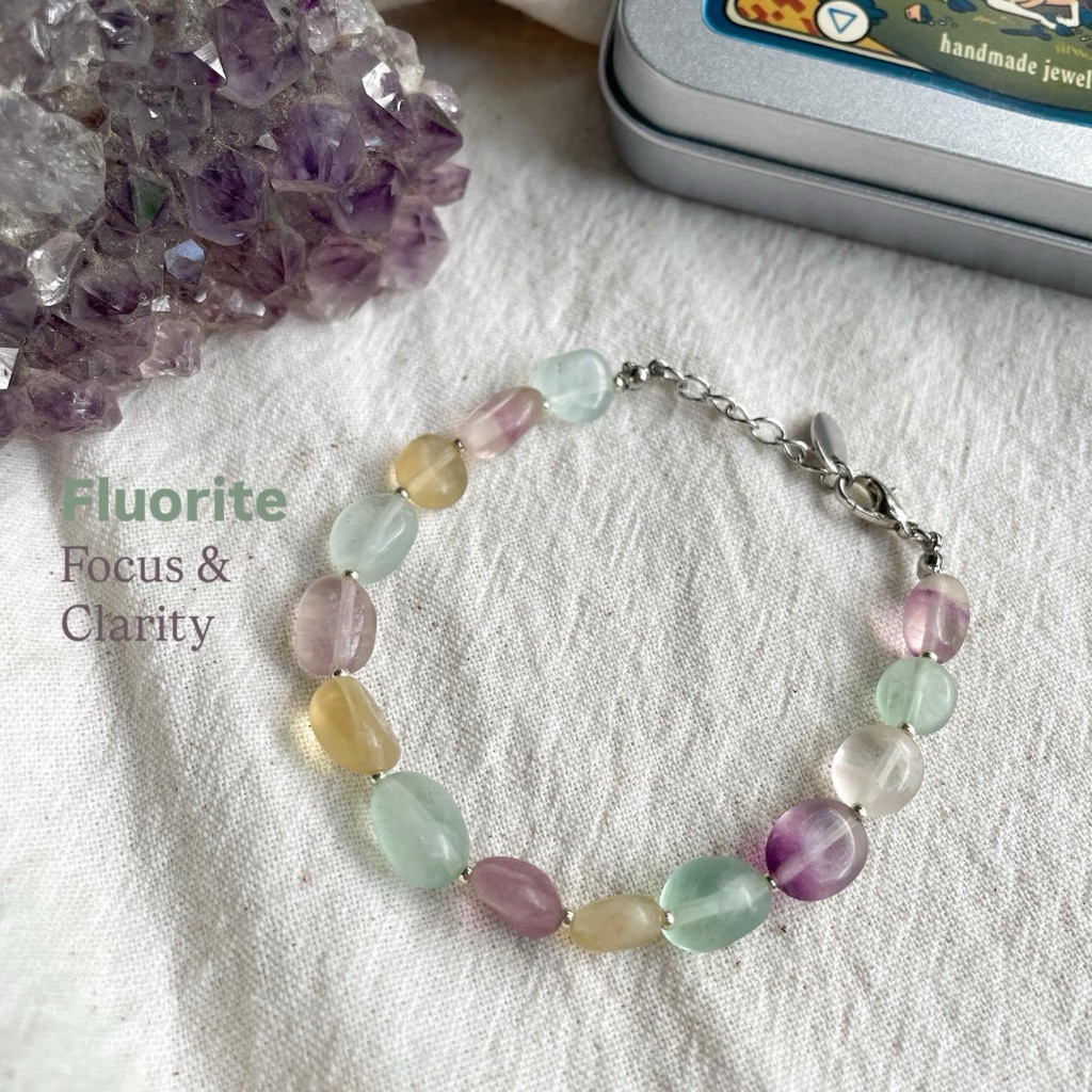 STITCH WITCH | Fluorite bracelet