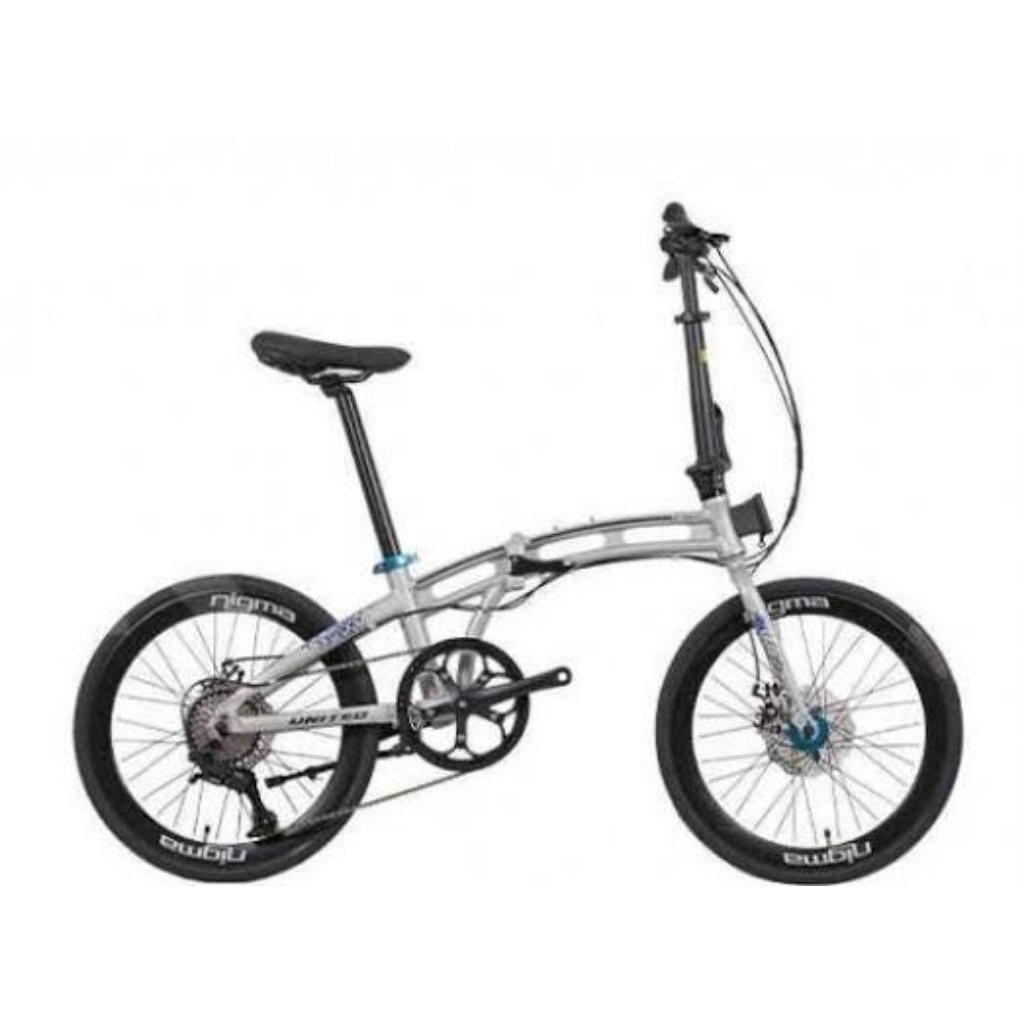 20" seli united nigma III 9Sp Niseko N9 Discbrake alloy frame 451 rims