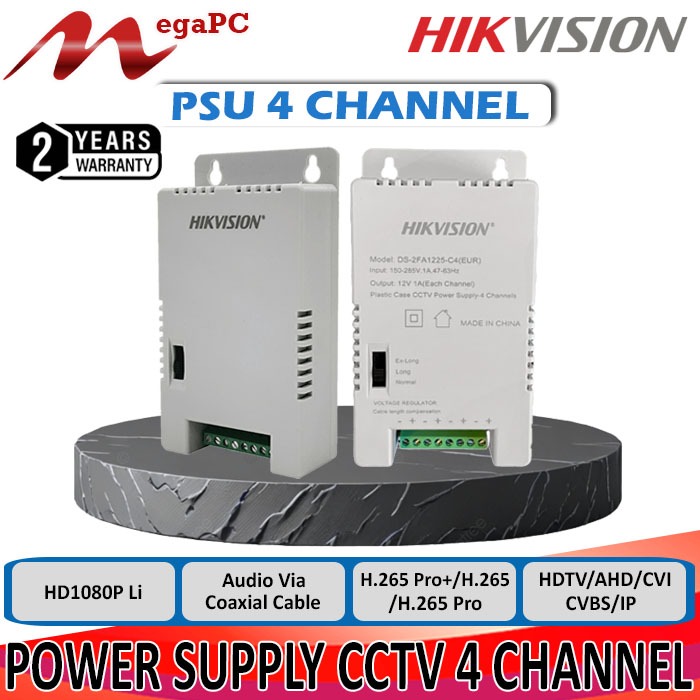 PSU POWER SUPPLY CCTV HIKVISION 4 Channel 8 Channel