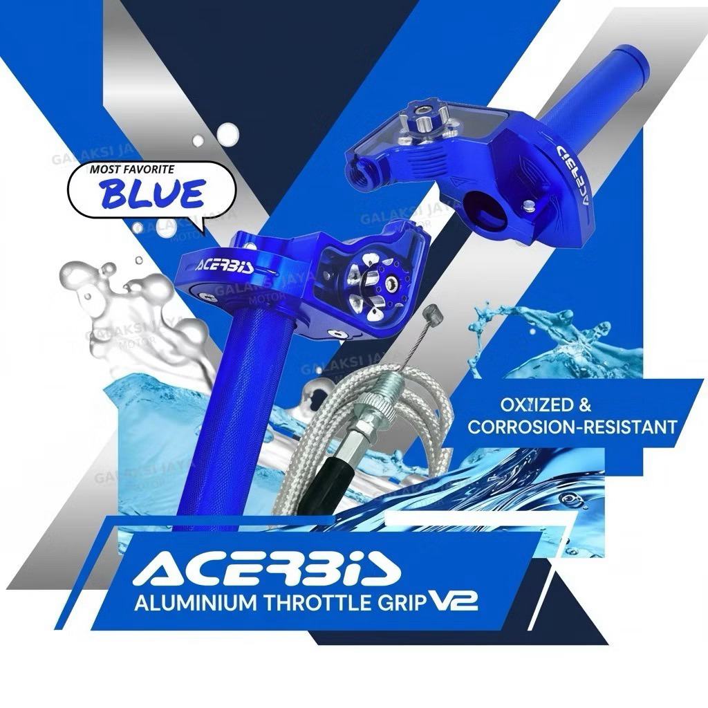 GAS SPONTAN ACERBIS BLUE GAS ACERBIS BIRU