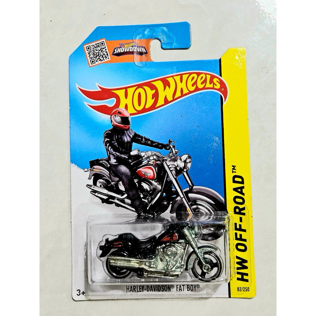 Hot Wheels 2014 Off Road HARLEY-DAVIDSON FAT BOY