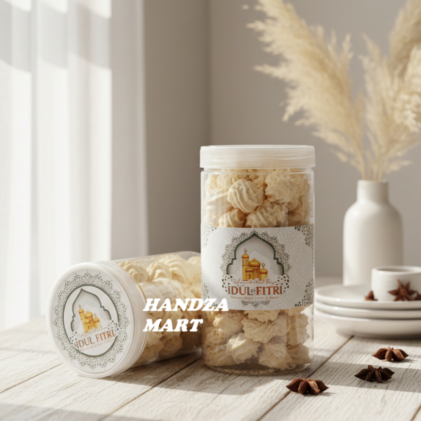 Sagu Mini Keju / Sagu Mini Susu  Toples 1000ml