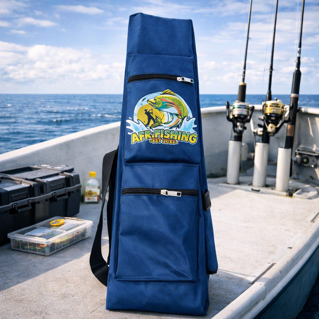 Tas Pancing Ransel Model serut Tas Tegek ukuran 70cm anti air bahan Polyester