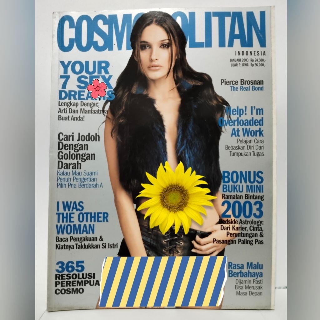 MAJALAH COSMOPOLITAN JANUARI 2003