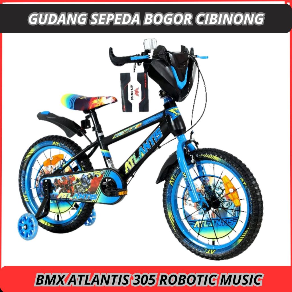 Sepeda 12 16 18 Atlantis Robotic 305