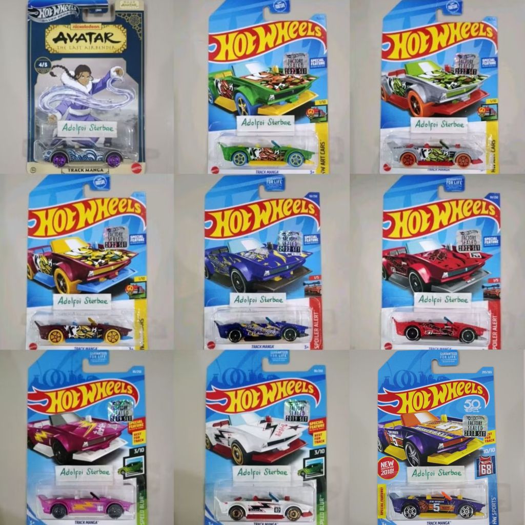 hotwheels hot wheels track manga hw art cars huruf abjad K spoiler allert special feature speed blur