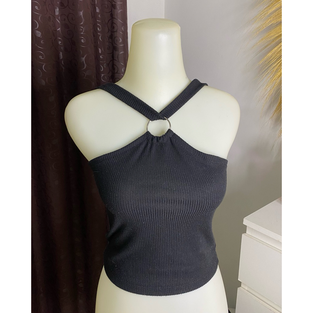 Preloved Baju Atasan Top Tali Leher