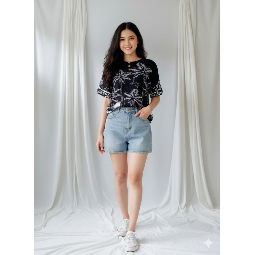 Baju Kaos Pantai Pria Wanita Kaos Santai motif Pantai Kaos Pantai terbaru 2026