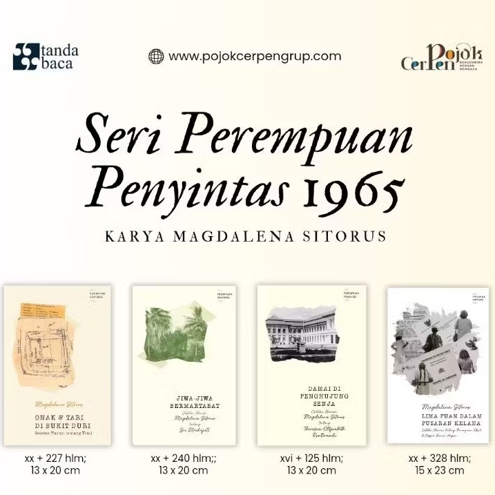 Paket Seri Perempuan Penyintas 1965 - Karya Magdalena Sitrorus