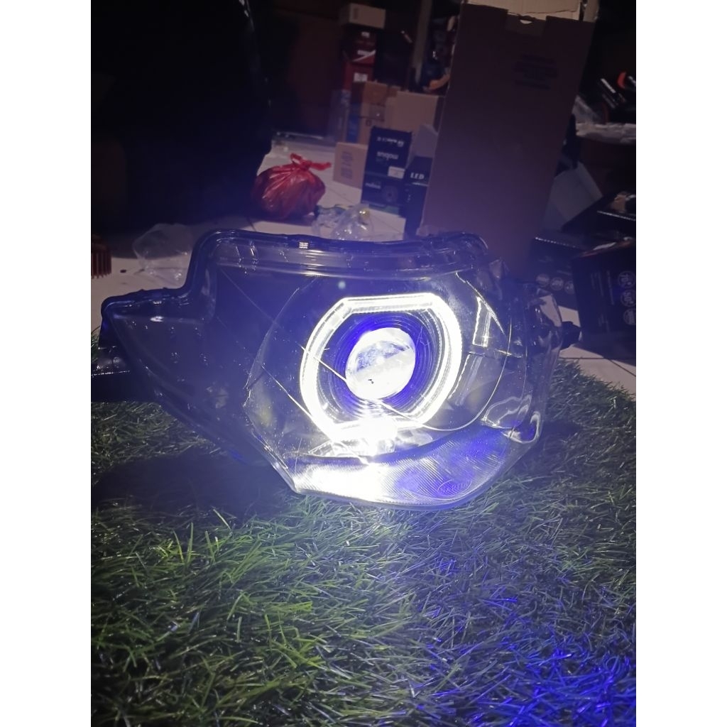 reflektor supra x125 lama old set biled 4,5inc