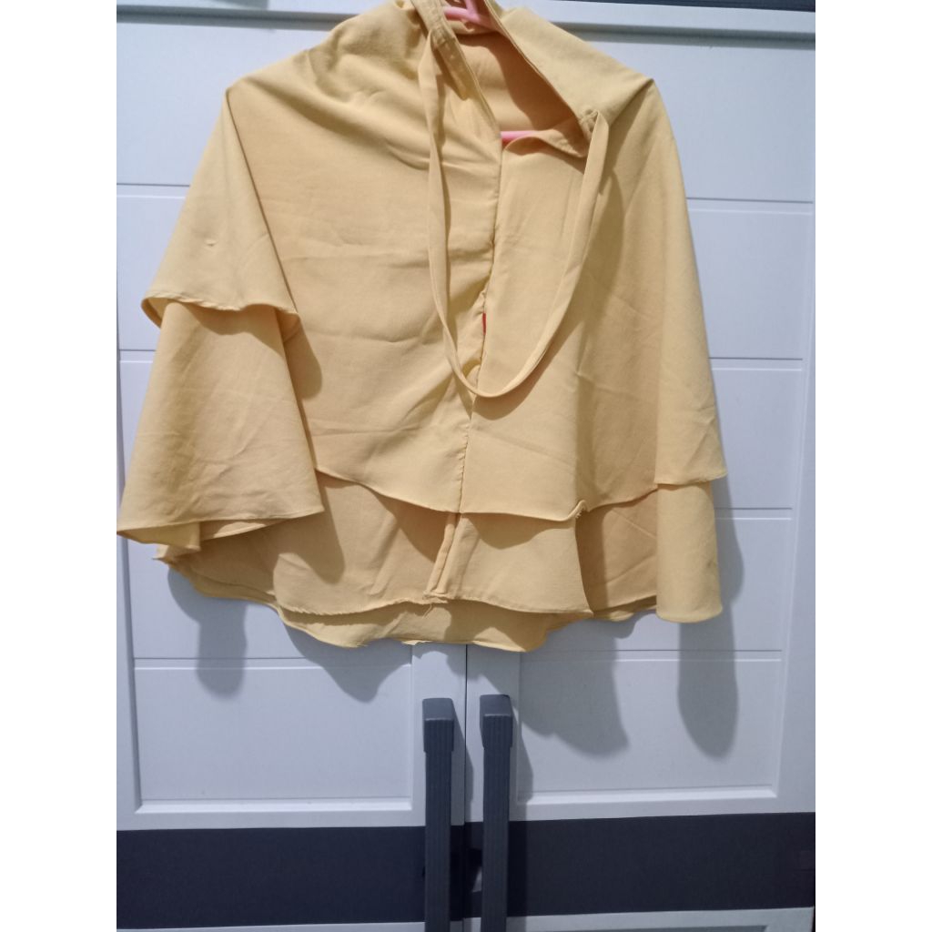 preloved jilbab bergo rampel