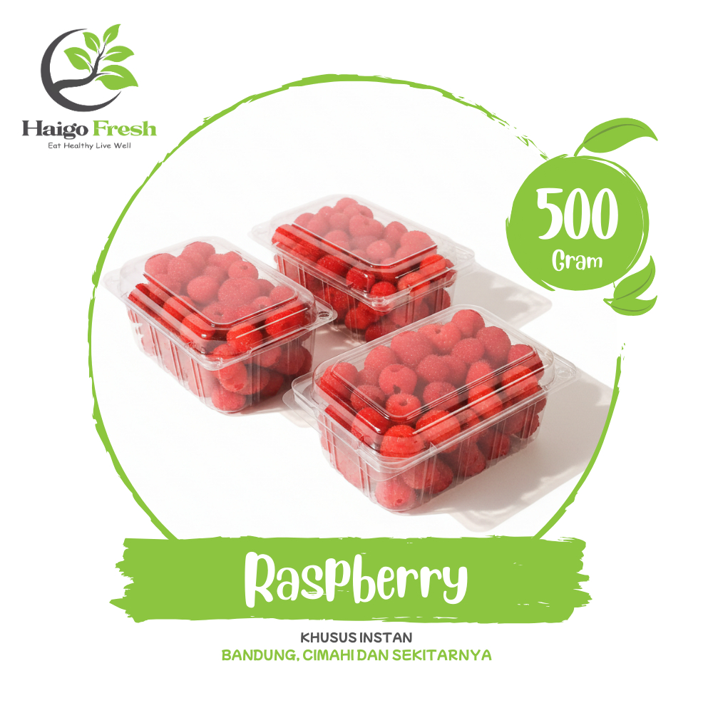 Raspberry Premium 500 Gr | Haigo Fresh