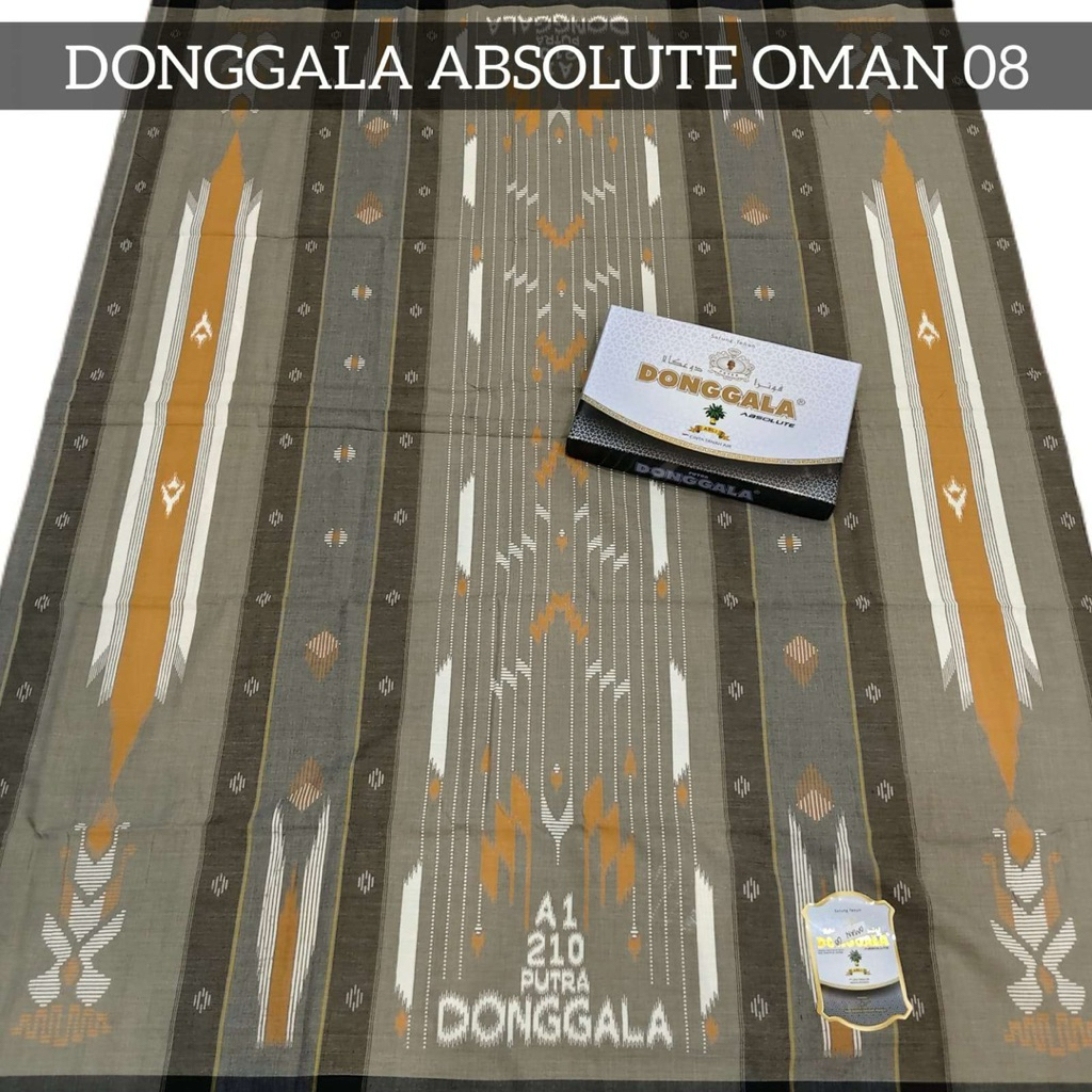 Sarung Tenun DONGGALA ASLI Original Habib Abdillah Alaydrus Balian Kembang Motif BHS Terbaru INFINIT