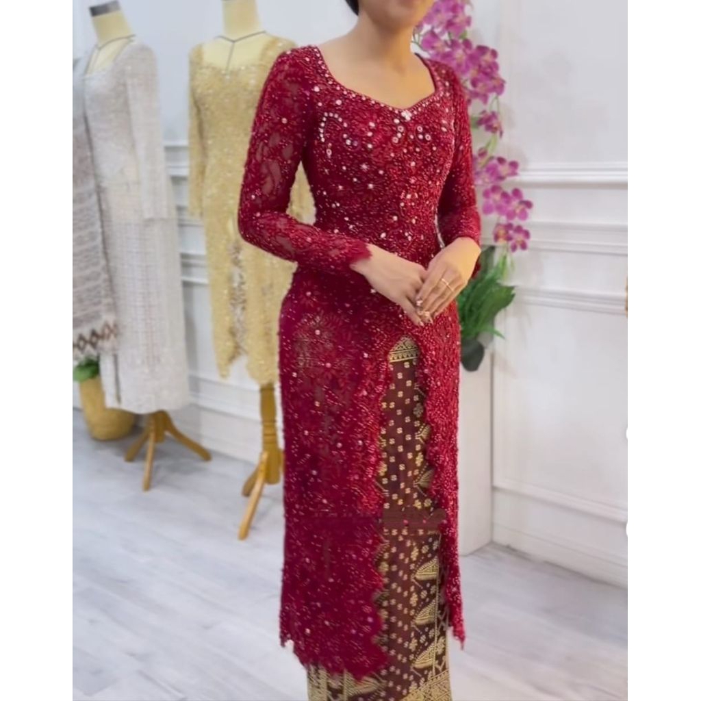 kebaya pengantin  Batak Karo, kebaya wedding, wedding dress